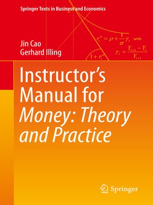 cover image of Instructor's Manual for Money